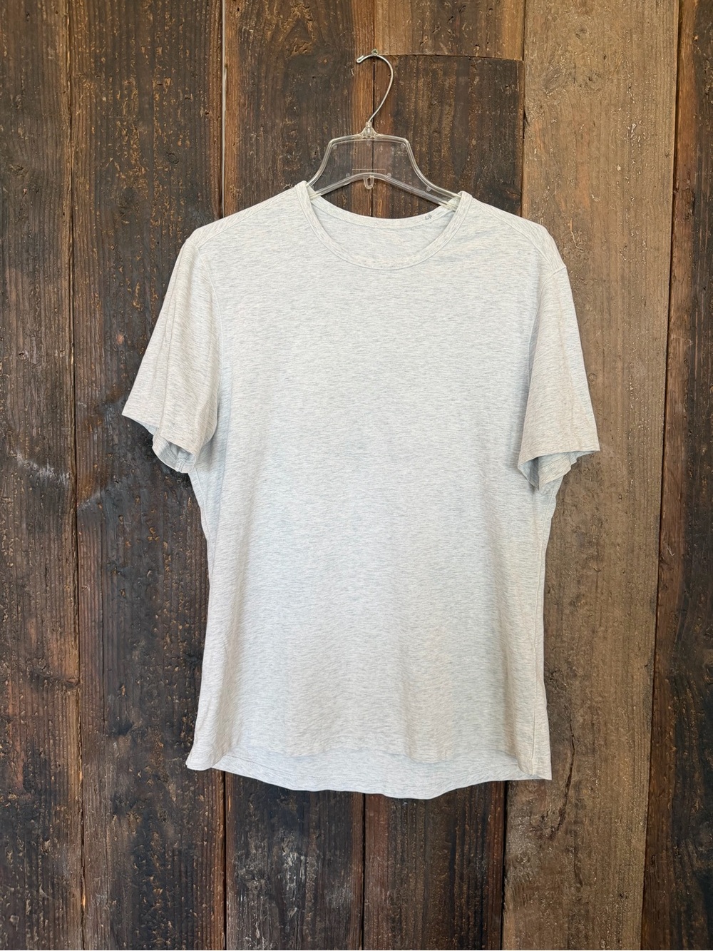 Lululemon Men's Classic Crew Neck T-Shirt - Light Heather Gray